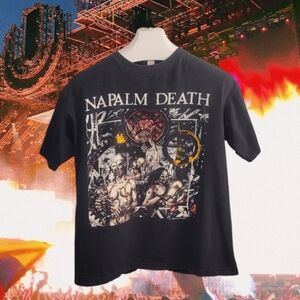 Vintage "1992" Napalm Death Band T-shirt